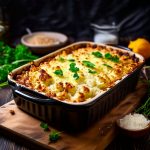 Low Carb Blumenkohl Auflauf mit hackfleisch