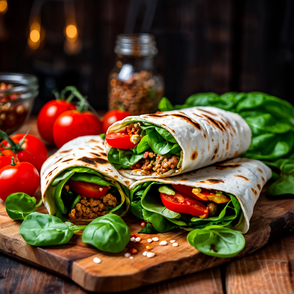 Selbstgemachte Proteinwraps schnell & einfach 1 Selbstgemachte Proteinwraps