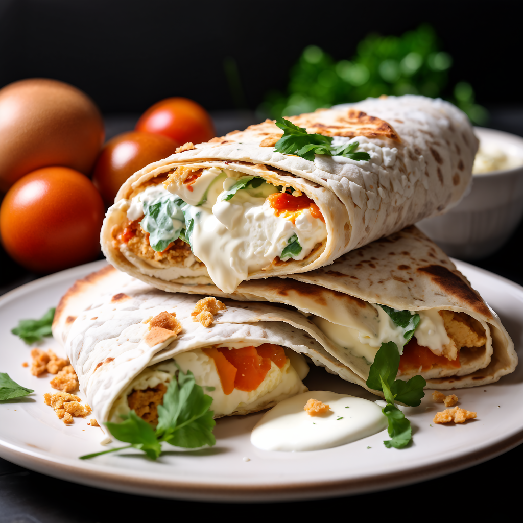 Selbstgemachte Proteinwraps