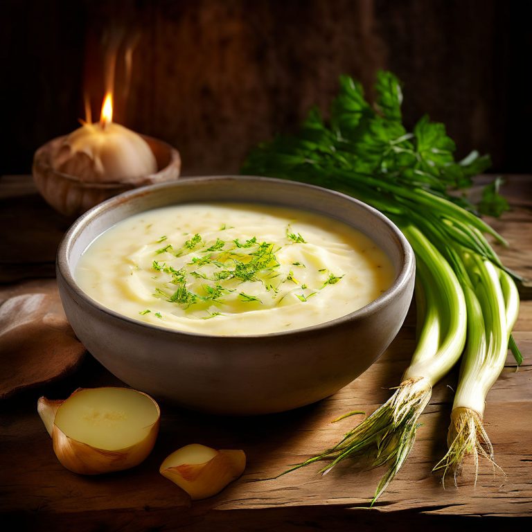 Super cremige Kartoffel Lauch Suppe - Keytoshape