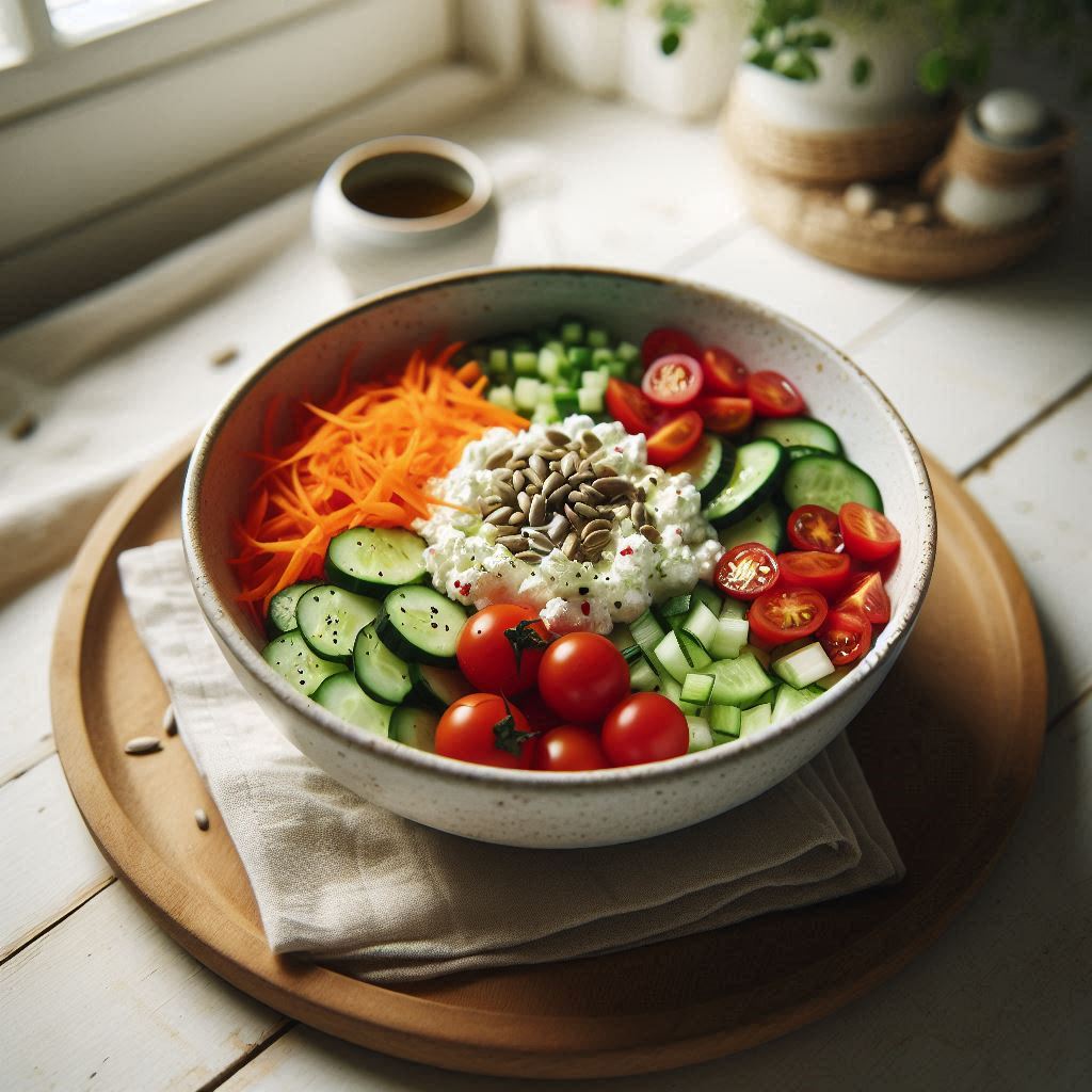 High Protein Hüttenkäse Bowl mit Gemüse 7 Hüttenkäse Bowl mit Gemüse (57)