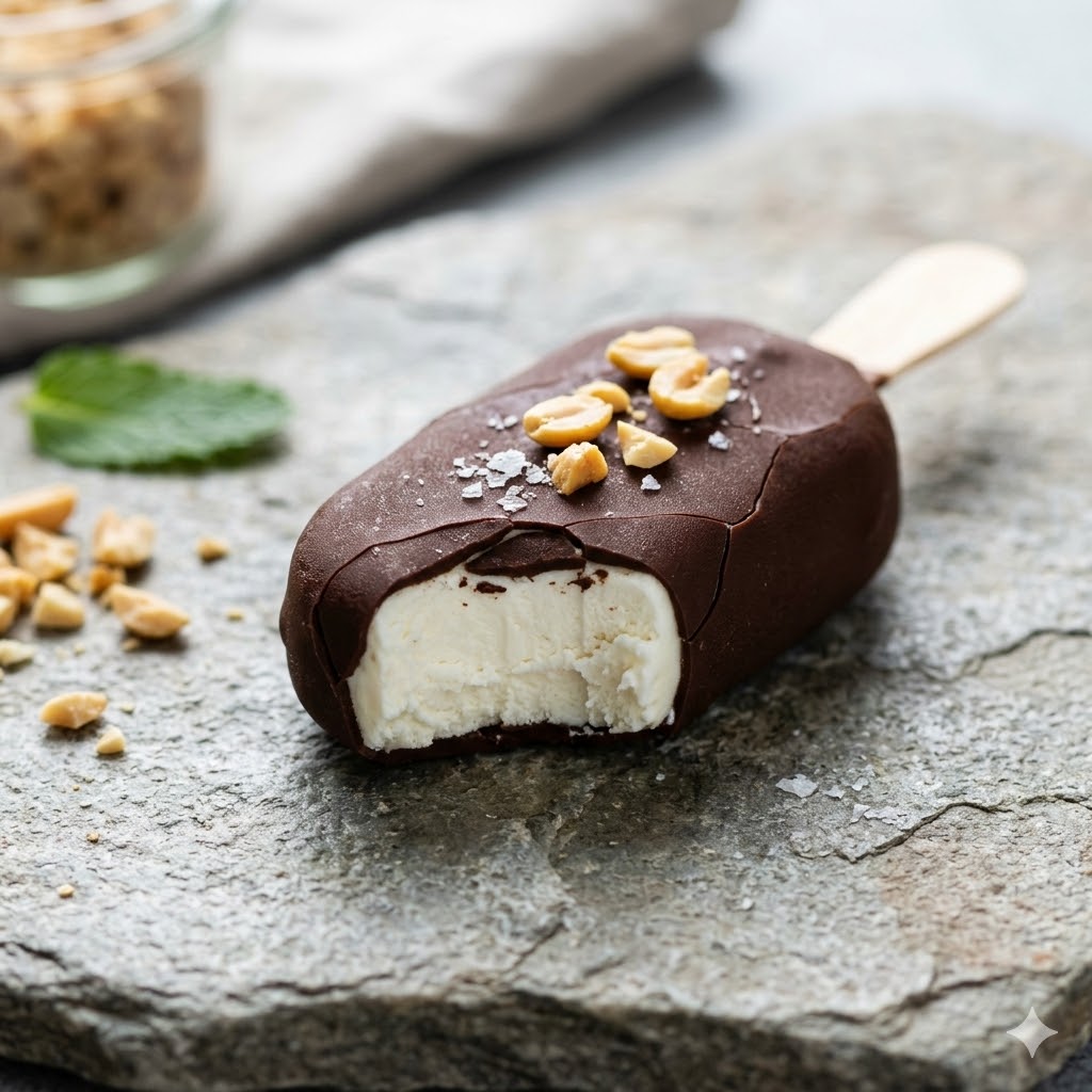 Viral: 3-Zutaten Hüttenkäse Eis-Riegel – Proteinreich & Genial! 1 Cottage Cheese Ice Cream – Virales Hüttenkäse Eis selber machen