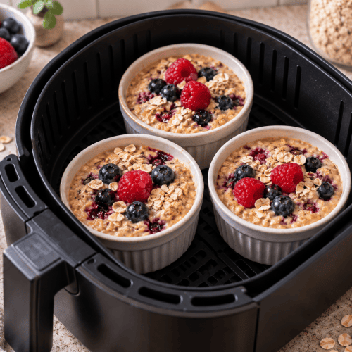 Baked Oats aus dem Airfryer