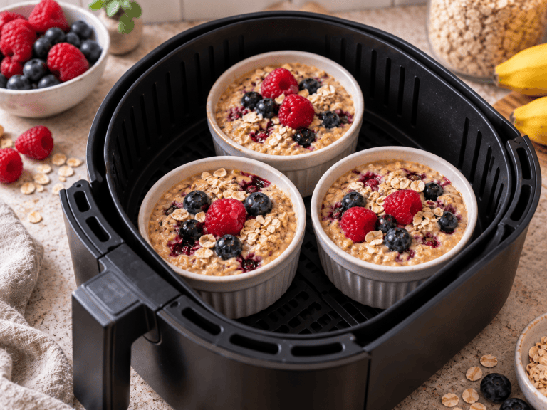 Baked Oats aus dem Airfryer