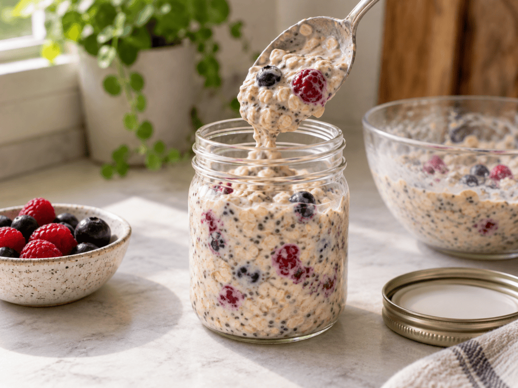 High Protein Overnight Oats