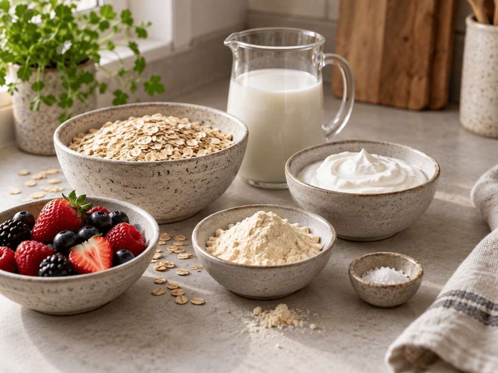 High Protein Porridge mein perfektes Frühstück