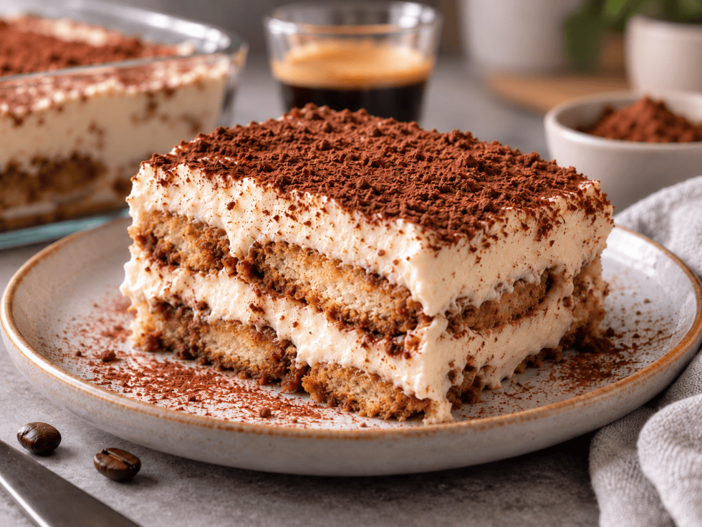 High Protein Tiramisu Rezept