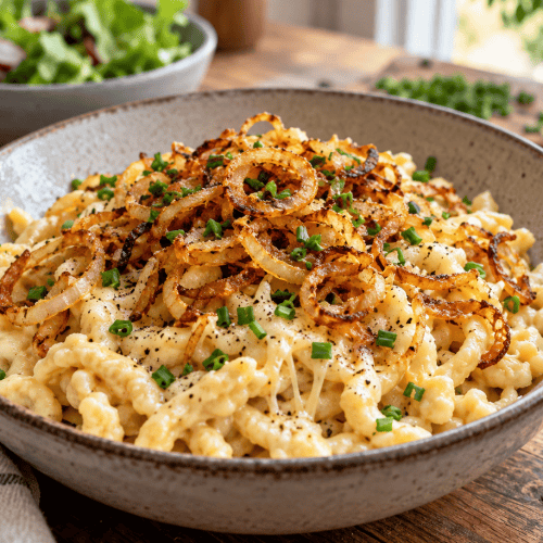 High-Protein Käsespätzle