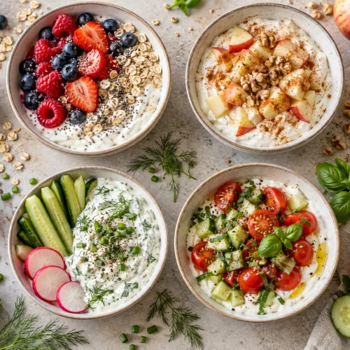 Skyr Rezepte zum Abnehmen – süße und herzhafte Mahlzeiten mit Skyr